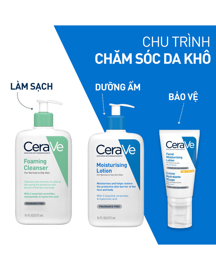 Sữa rửa mặt dành cho da dầu - CeraVe Việt Nam | Chăm sóc da